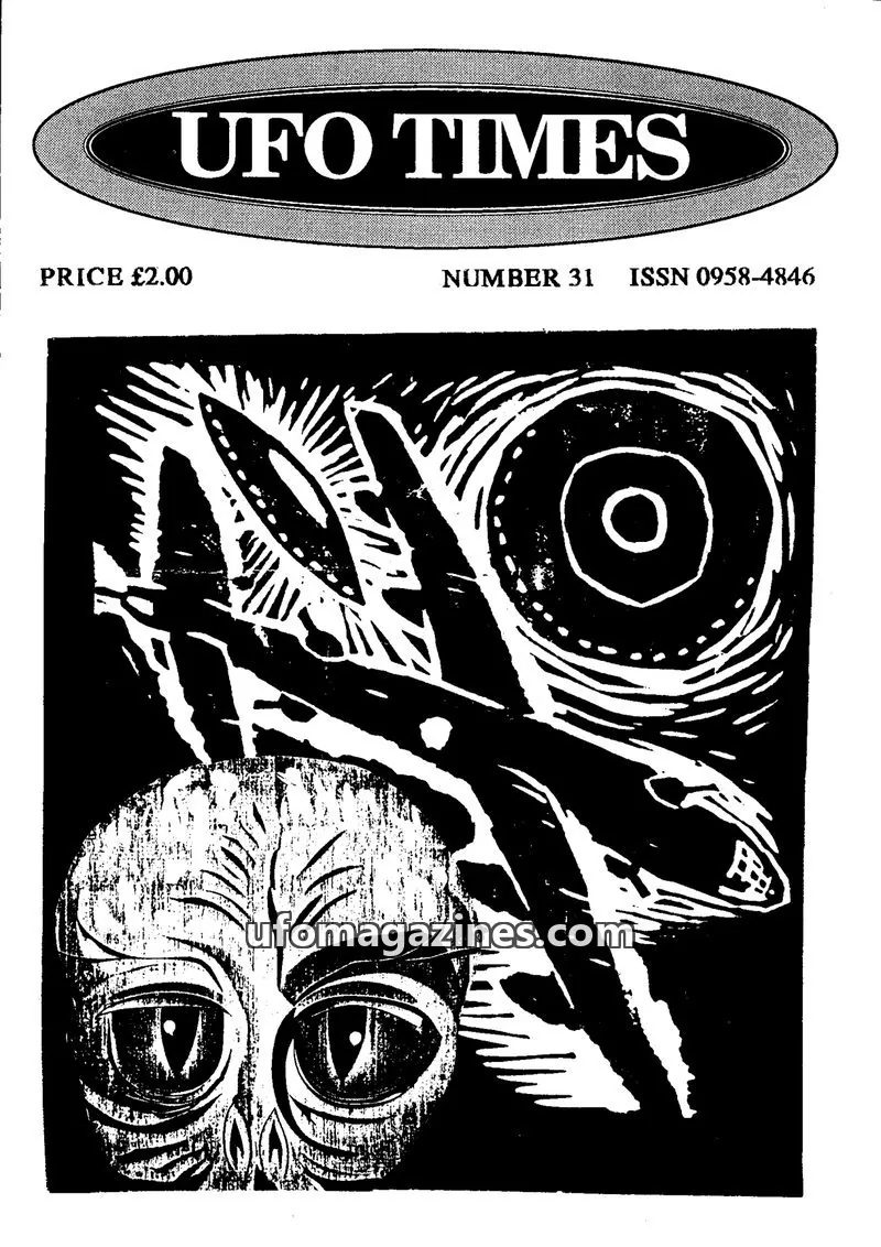 Cover of BUFORA - 1989-1997 UFO Times issue 31: UFO TIMES