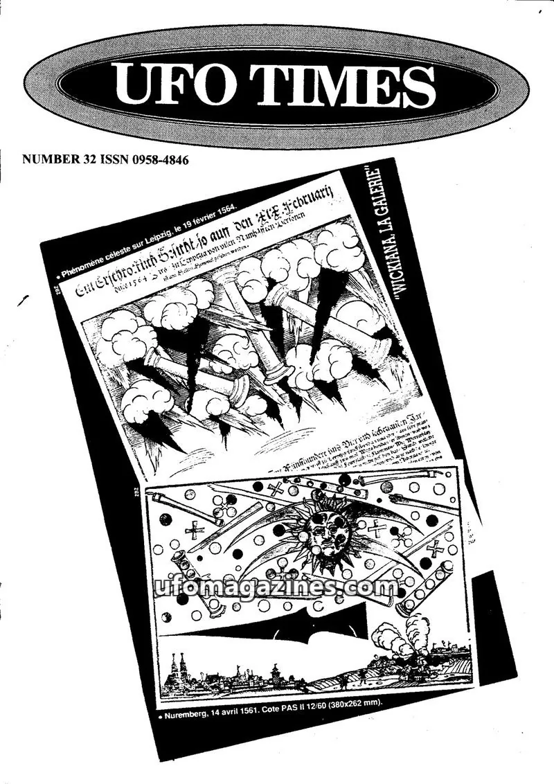 Cover of BUFORA - 1989-1997 UFO Times issue 32: UFO TIMES