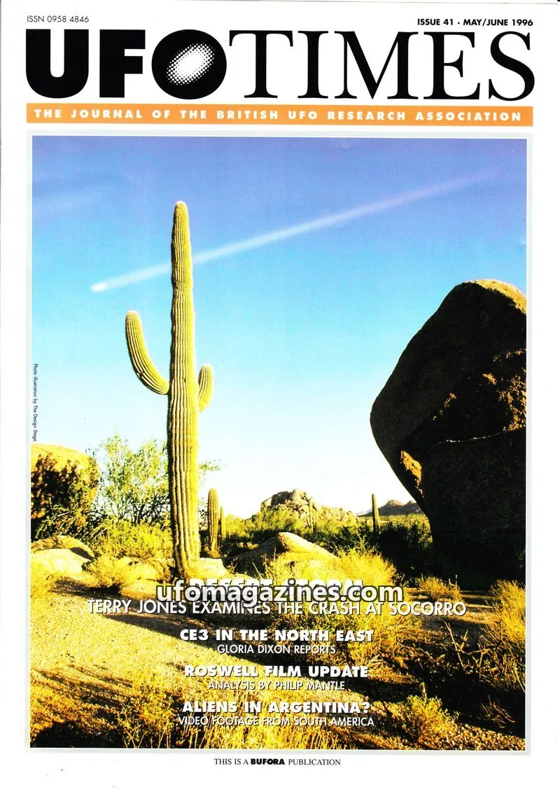 Cover of BUFORA issue 41: UFOTIMES