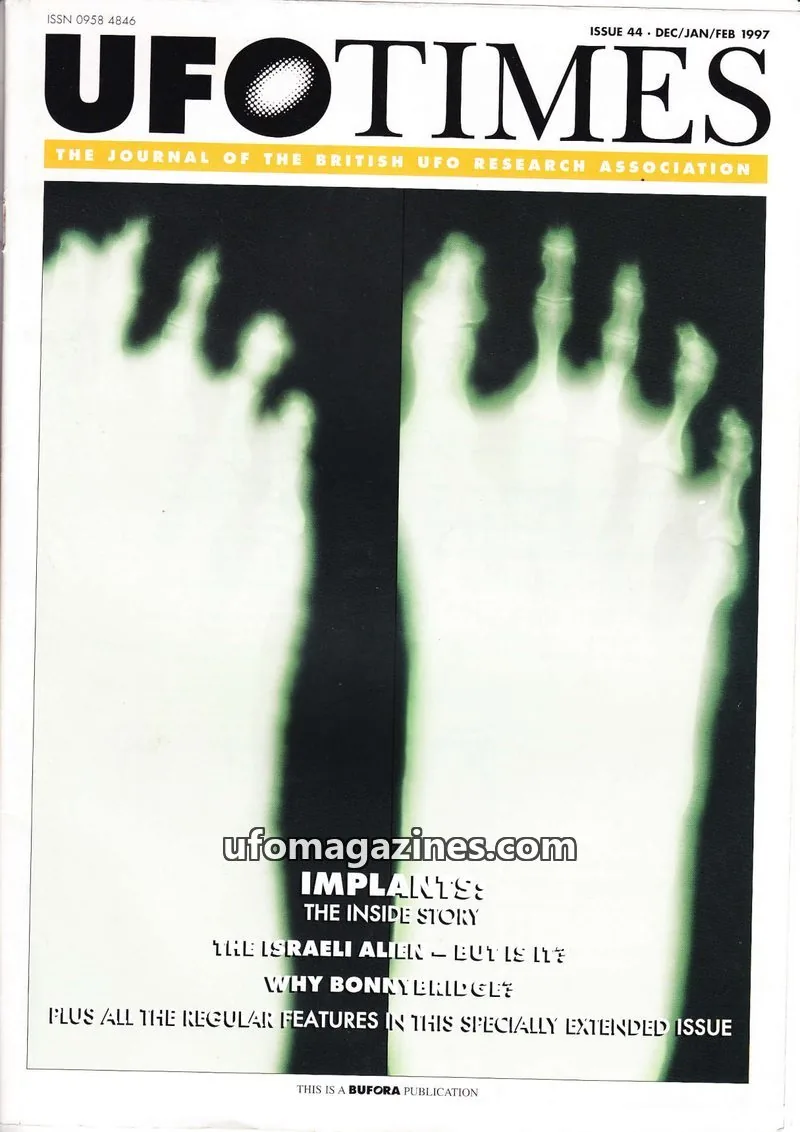Cover of BUFORA issue 44: UFOTIMES