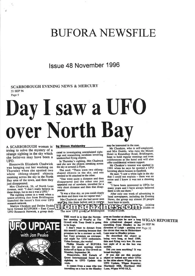 Cover of BUFORA - 1993-2000 BUFORA Newsfiles issue 48: BUFORA NEWSFILE