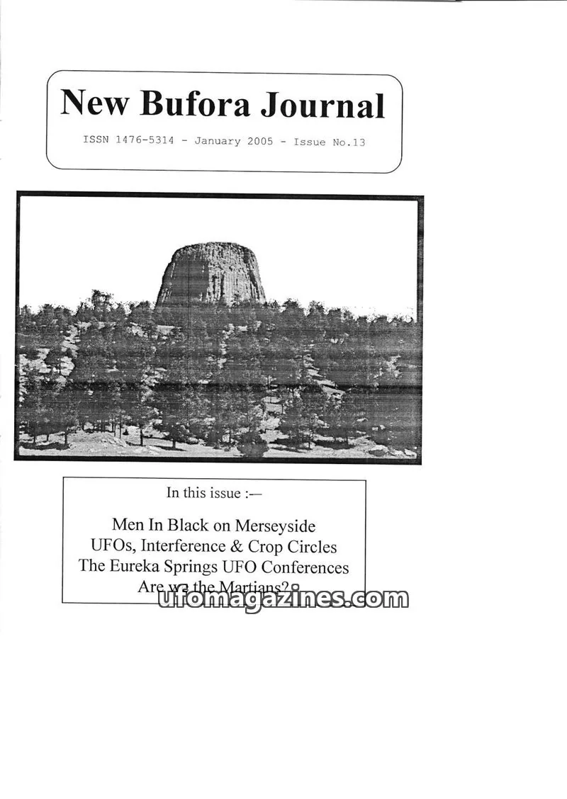 Cover of BUFORA - 2002-2005 New BUFORA Journal issue 13: New Bufora Journal