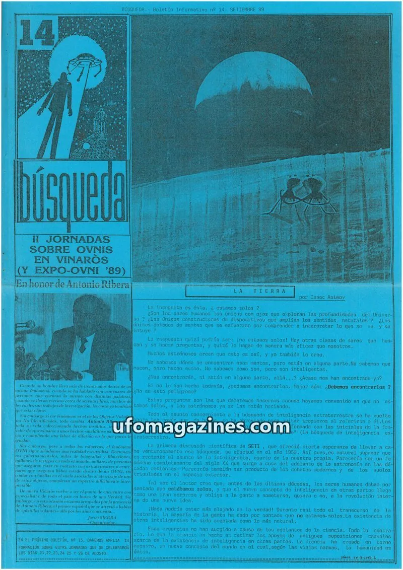 Cover of Busqueda Boletin issue nº 14: BÚSQUEDA