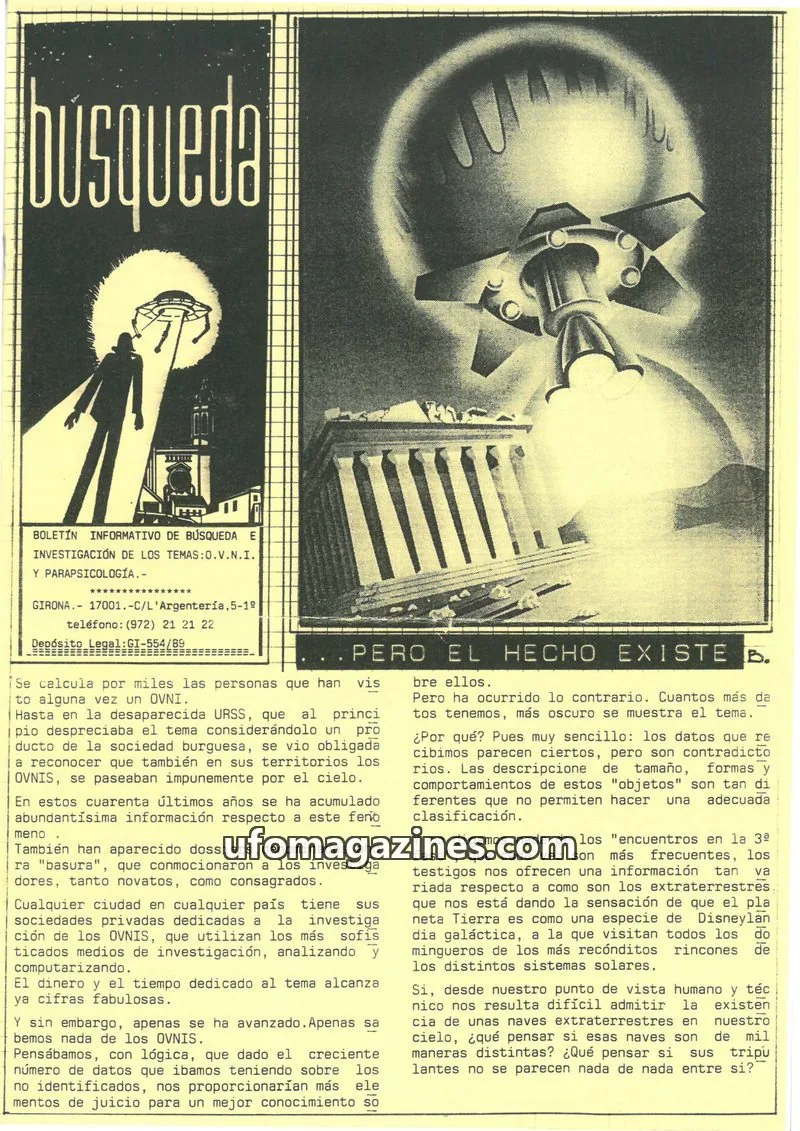 Cover of Busqueda Boletin issue 43: Búsqueda