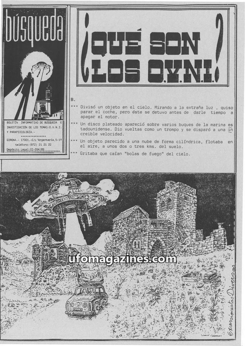 Cover of Busqueda Boletin issue 46: BÚSQUEDA