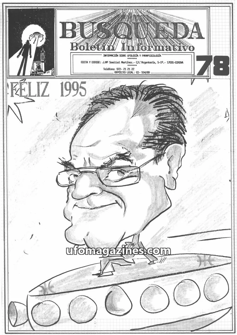 Cover of Busqueda Boletin issue 78: BUSQUEDA