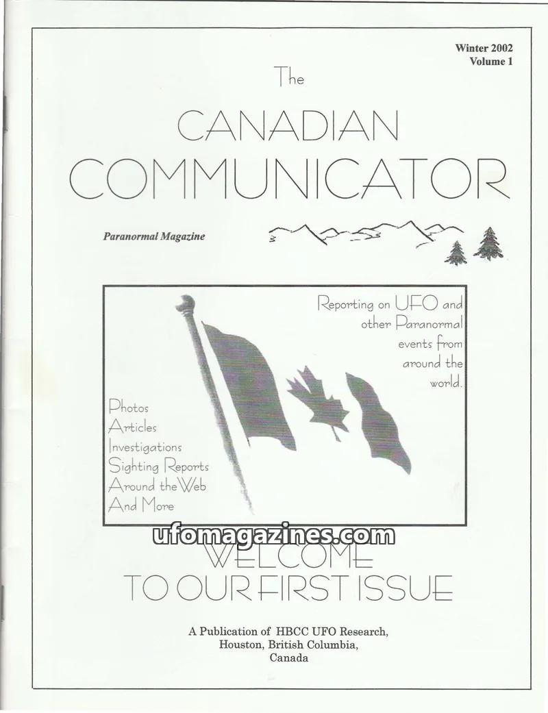 Cover of Canadian Communicator (Brian Vike) issue 1: The Canadian Communicator