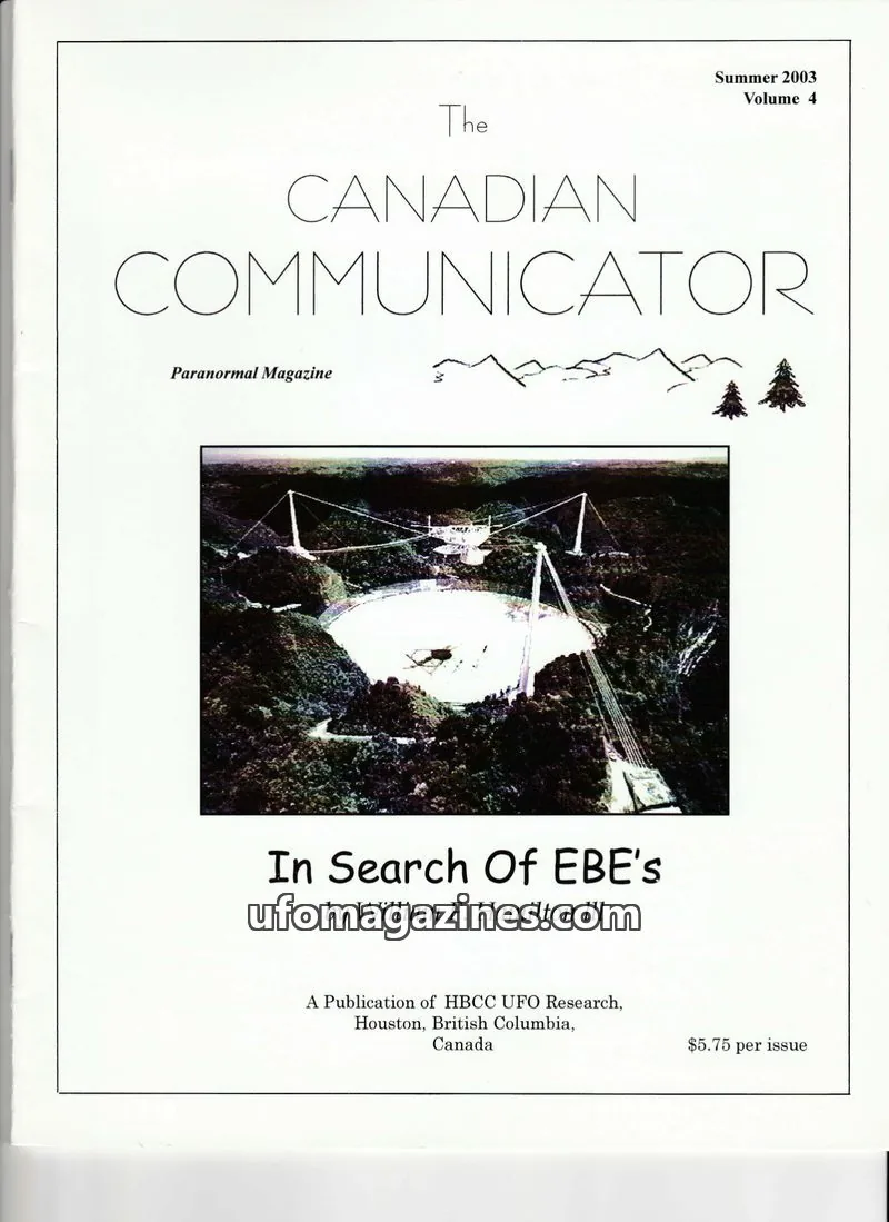 Cover of Canadian Communicator (Brian Vike) issue Volume 4: The Canadian Communicator