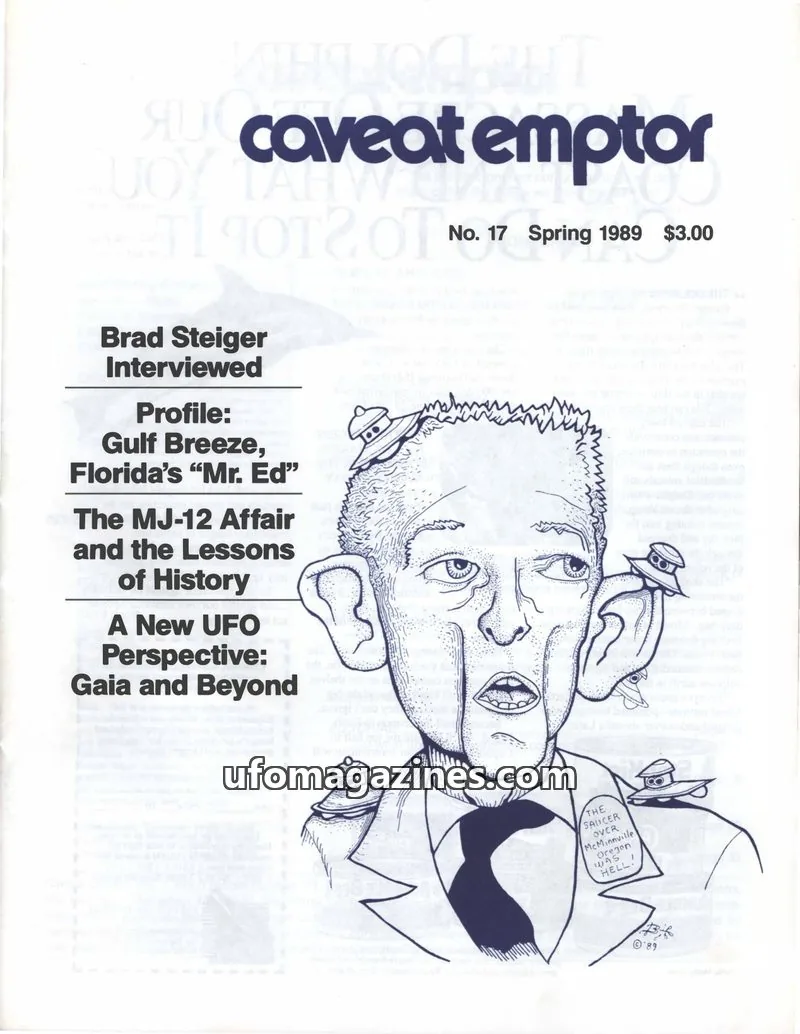 Cover of Caveat Emptor issue No. 17: caveat emptor