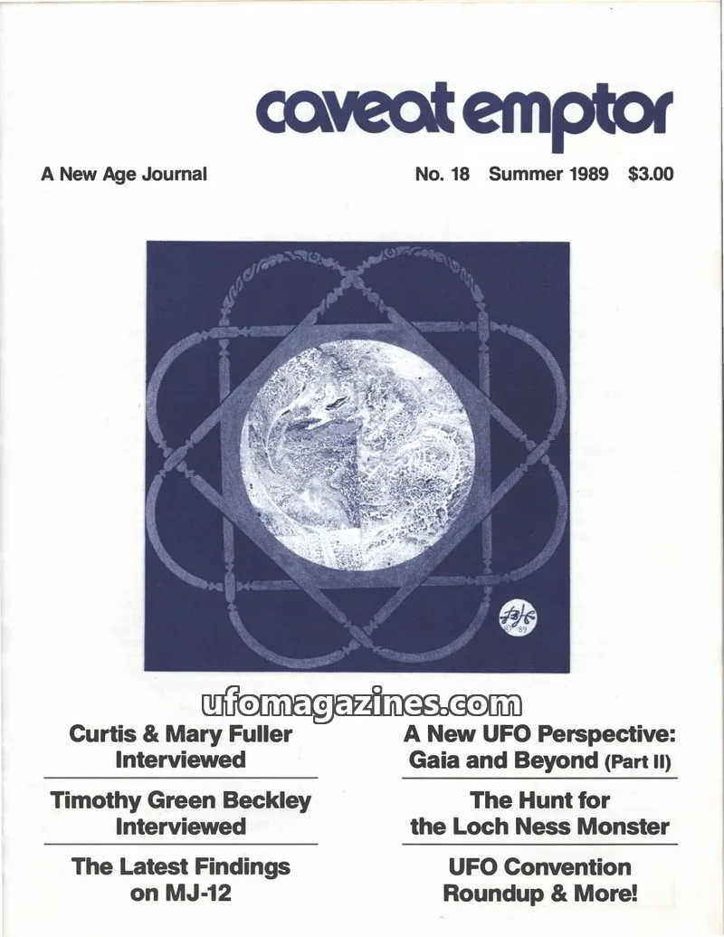 Cover of Caveat Emptor issue 18: Caveat Emptor