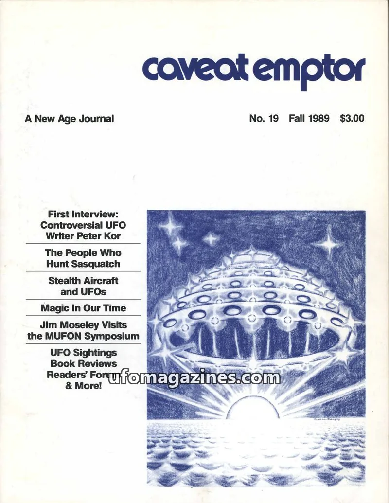 Cover of Caveat Emptor issue 19: Caveat Emptor