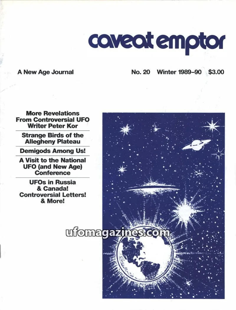 Cover of Caveat Emptor issue No. 20: Caveat Emptor