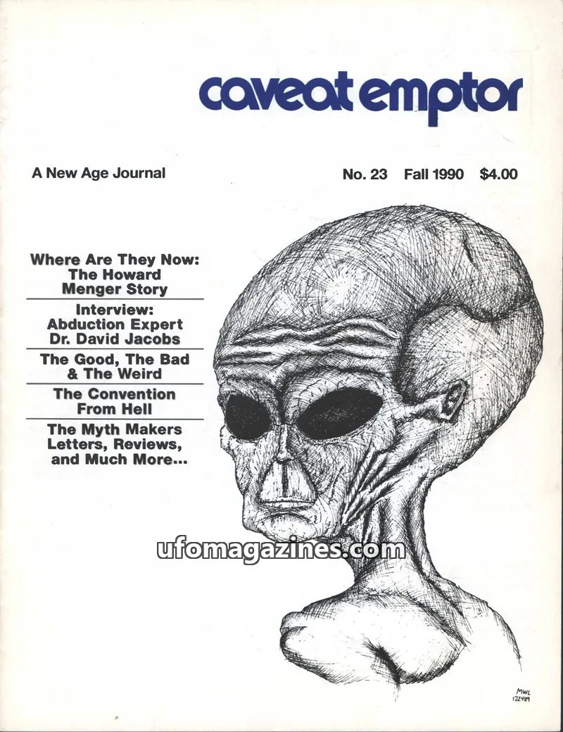 Cover of Caveat Emptor issue No. 23: caveat emptor