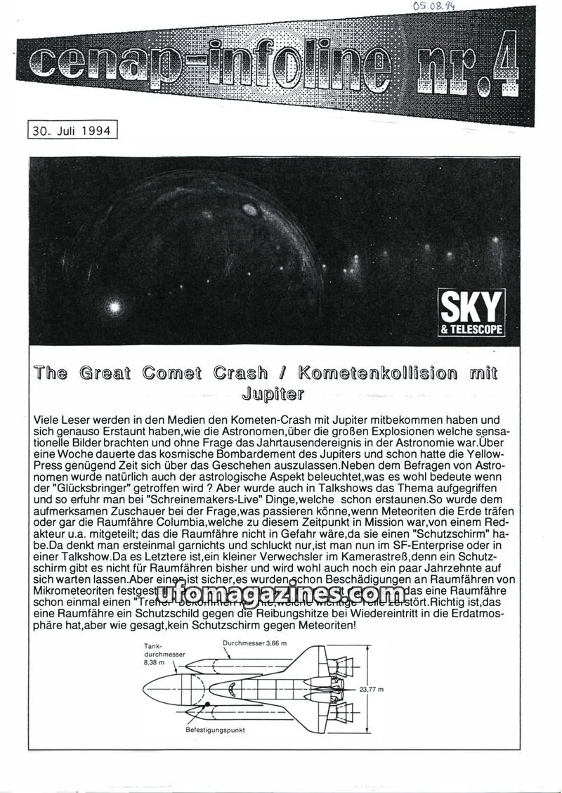 Cover of CENAP Infoline (CENAP) issue nr.4: cenap-infoline