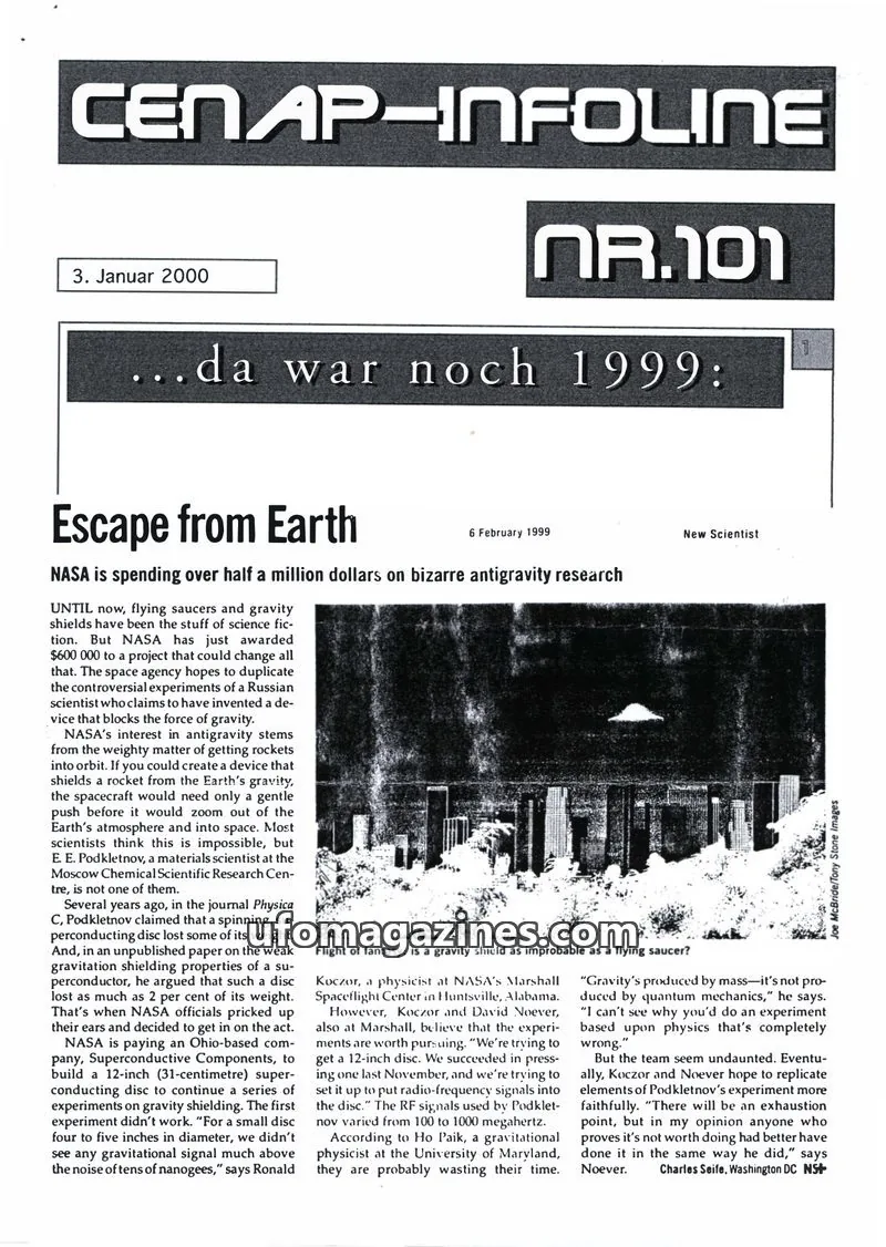 Cover of MORGEN issue Nr. 290: MORGEN