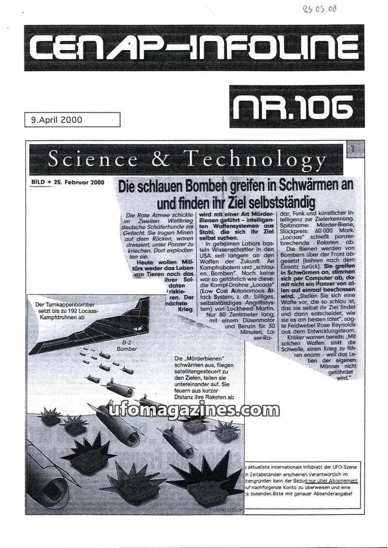 Cover of CENAP Infoline (CENAP) issue 106: CENAP-INFOLINE