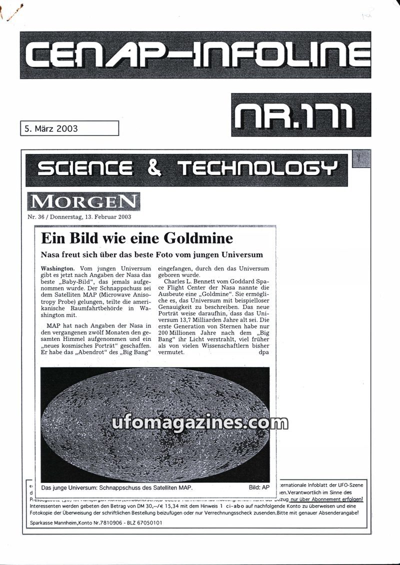 Cover of CENAP Infoline - no 171