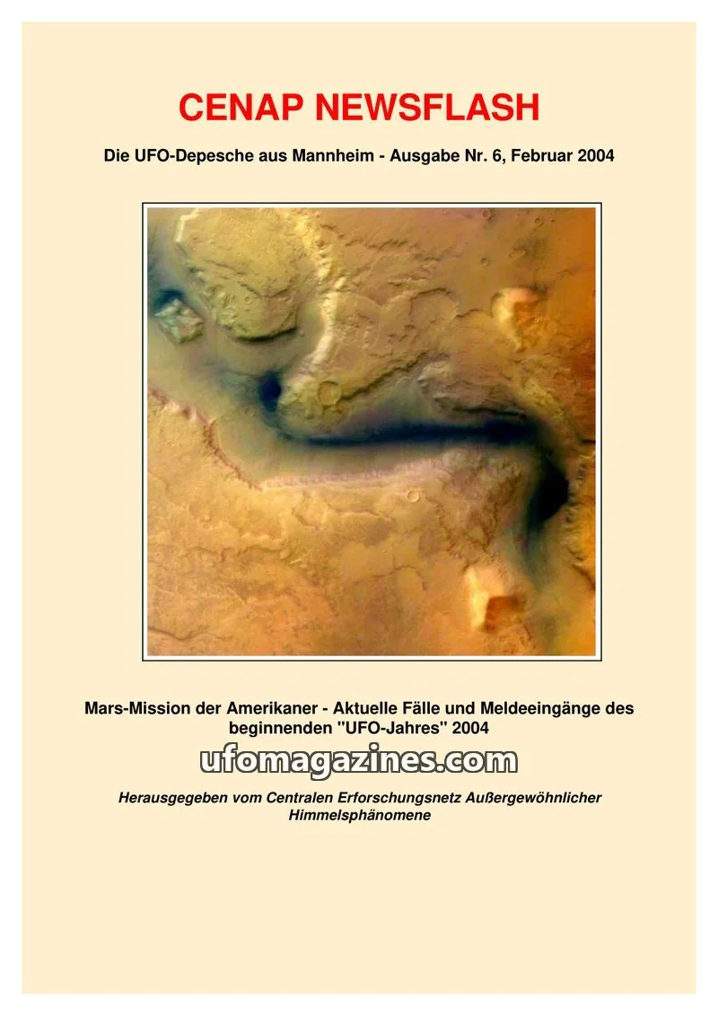Cover of CENAP Newsflash (CENAP) issue Nr. 6: CENAP NEWSFLASH