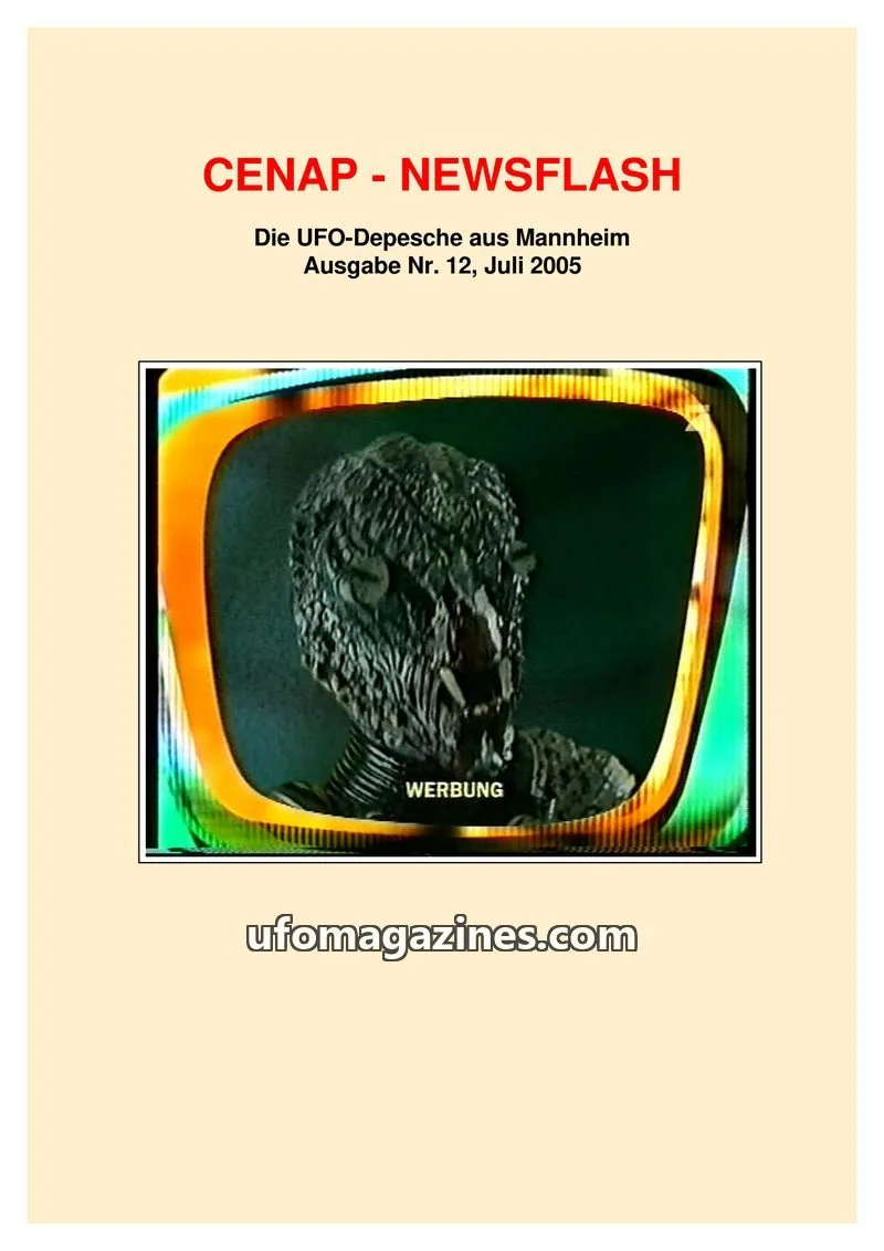 Cover of CENAP issue 12: CENAP - NEWSFLASH