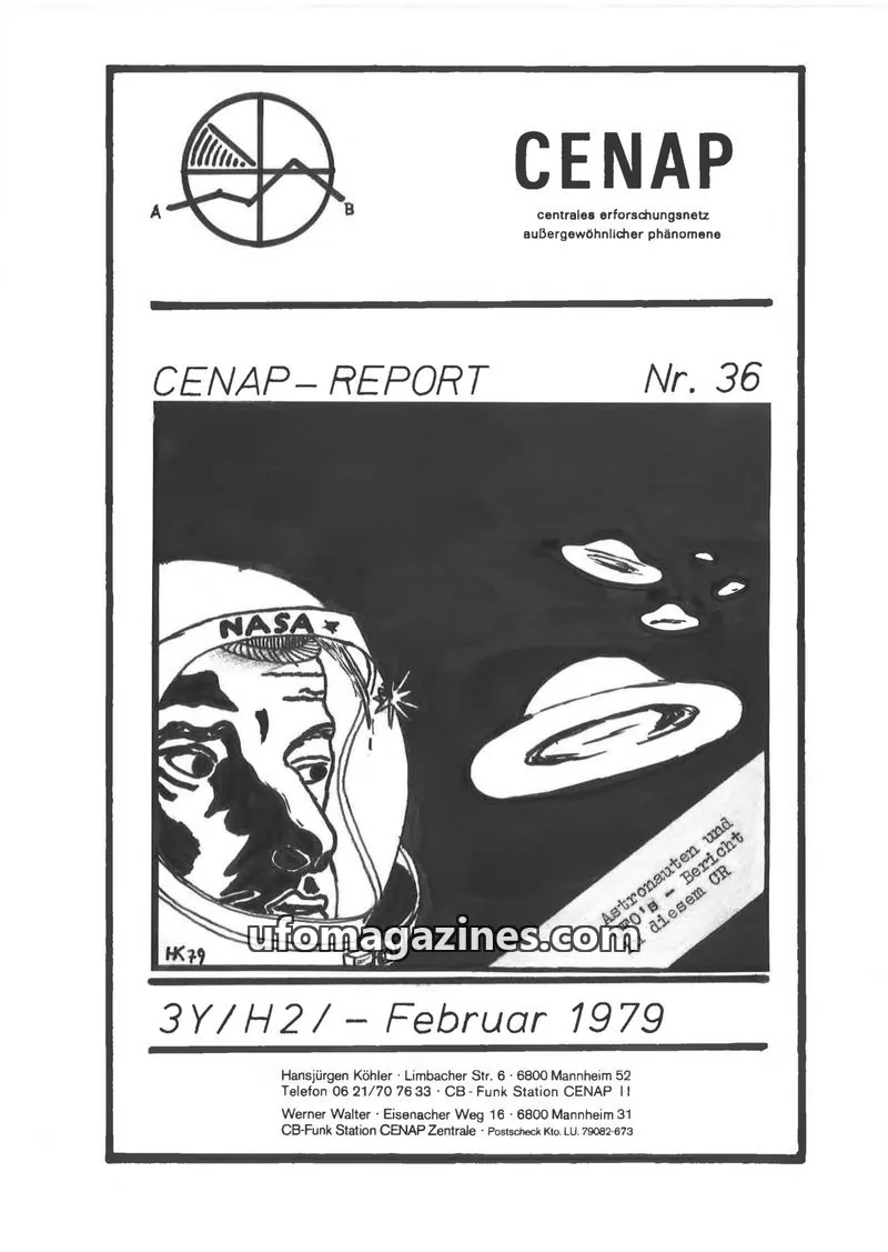 Cover of CENAP issue Nr. 36: CENAP-REPORT