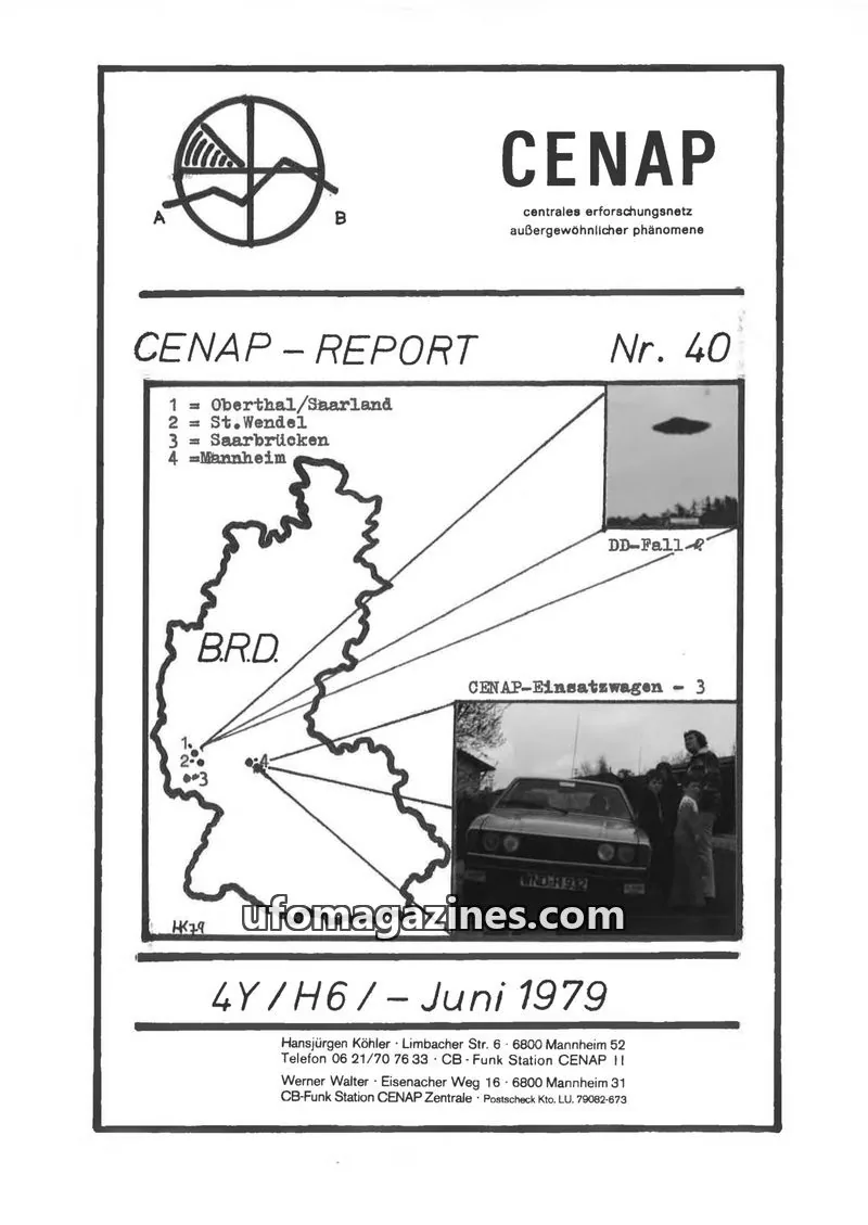 Cover of CENAP issue 40: CENAP-REPORT