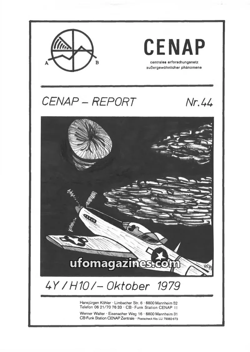 Cover of CENAP issue Nr.44: CENAP - REPORT