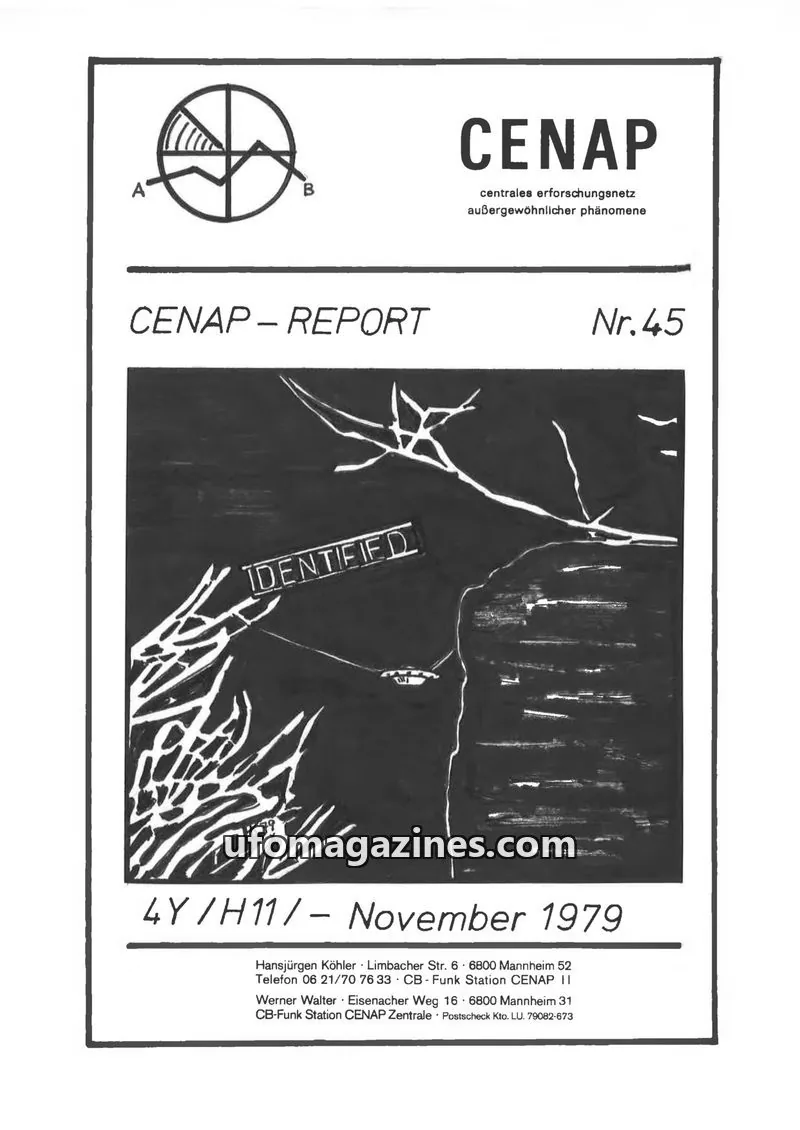 Cover of CENAP issue Nr. 45: CENAP – REPORT