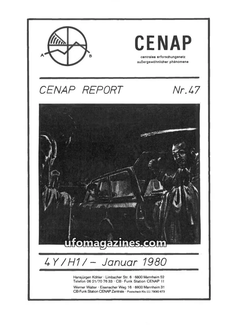 Cover of CENAP issue 47: CENAP REPORT