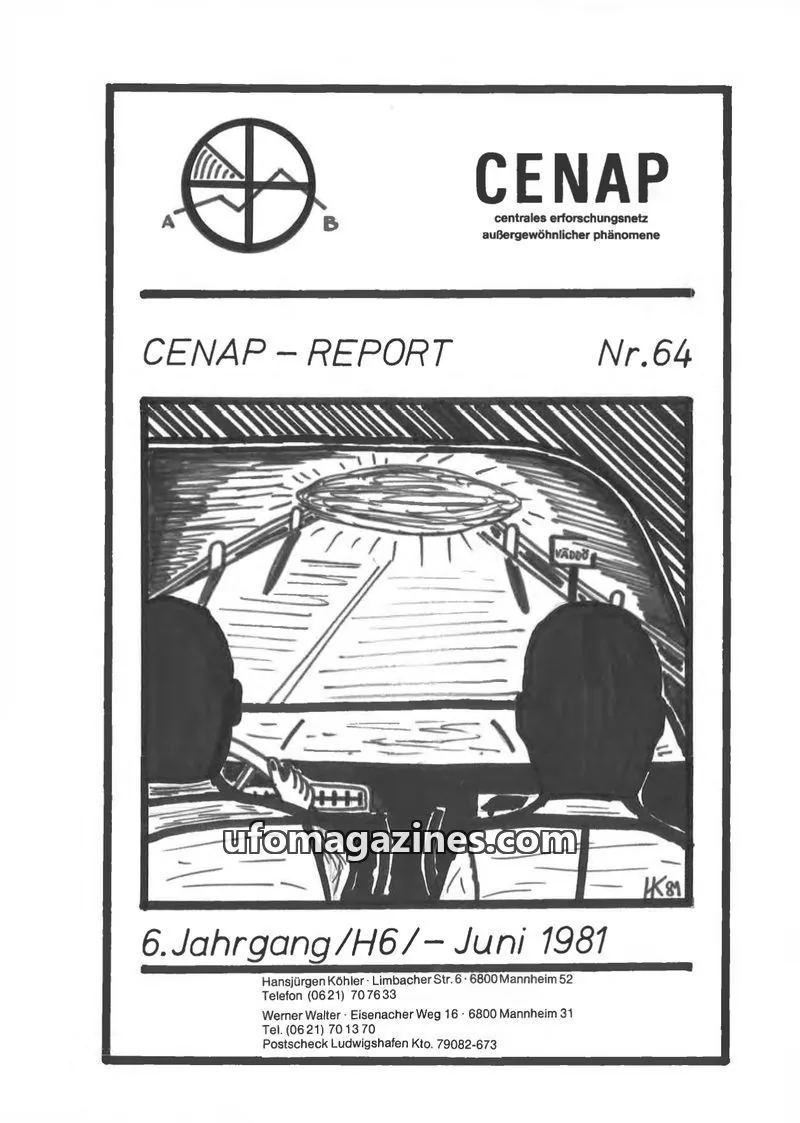 Cover of CENAP issue Nr.64: CENAP – REPORT