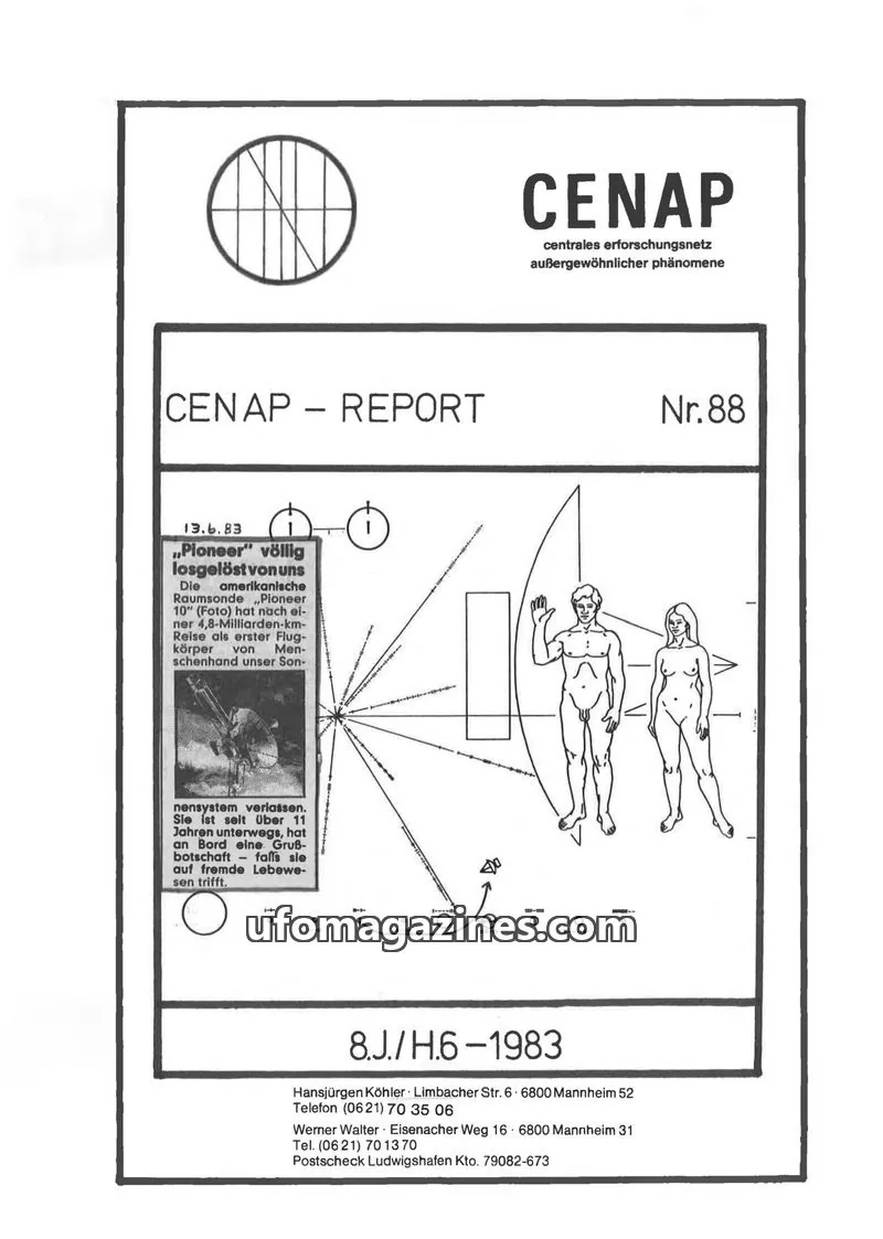 Cover of CENAP issue 88: CENAP - REPORT