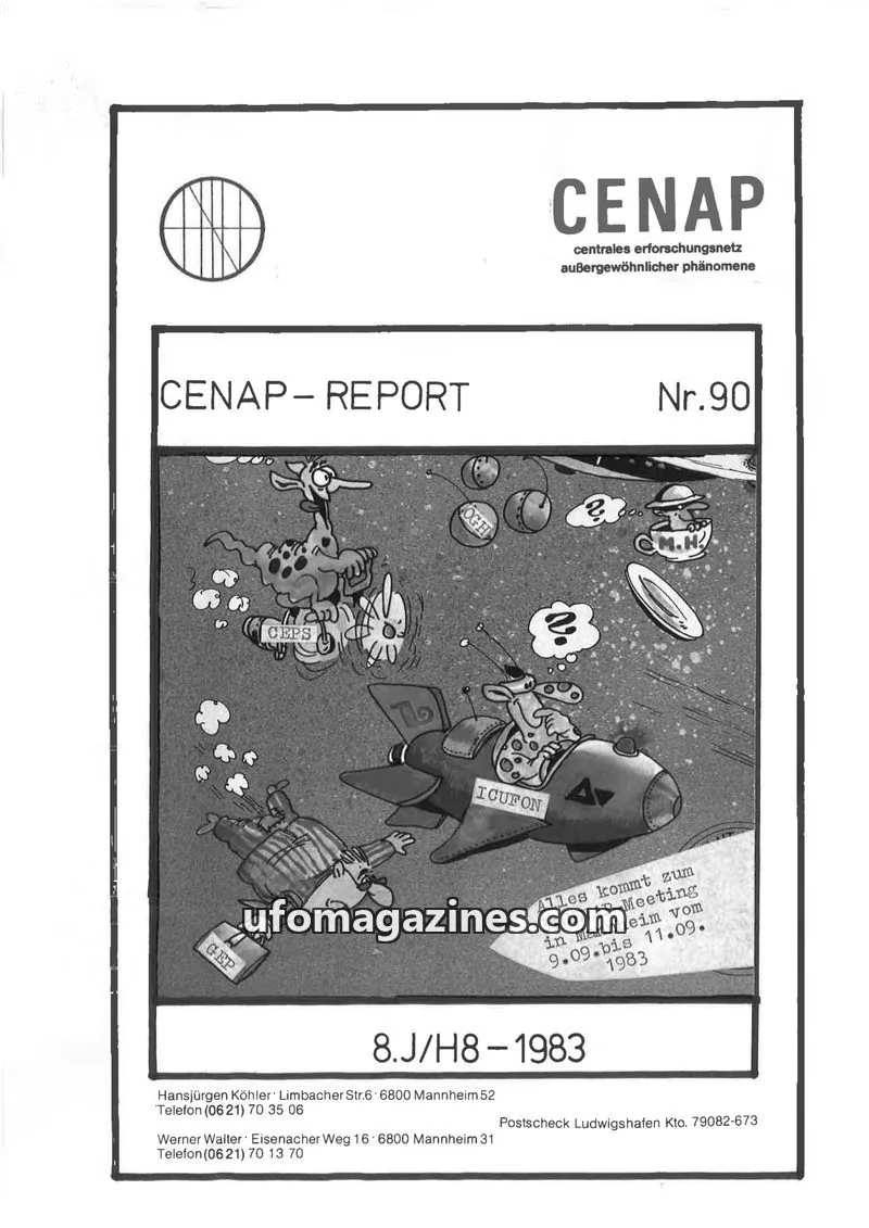 Cover of CENAP issue 90: CENAP-REPORT