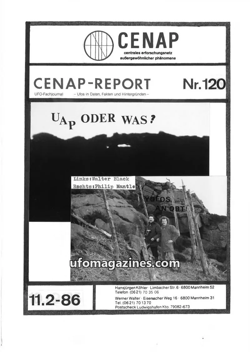 Cover of CENAP issue 120: CENAP-REPORT