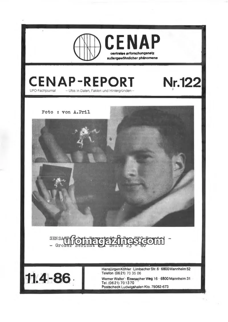 Cover of CENAP issue Nr.122: CENAP-REPORT