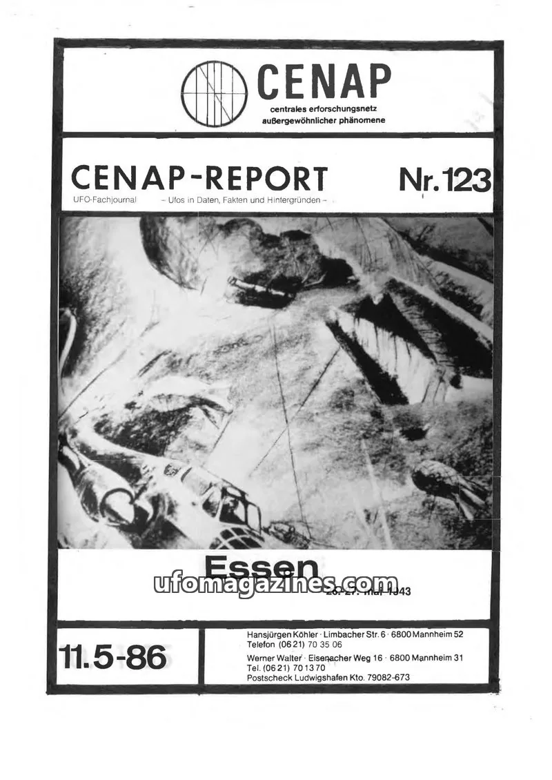 Cover of CENAP issue Nr. 123: CENAP-REPORT