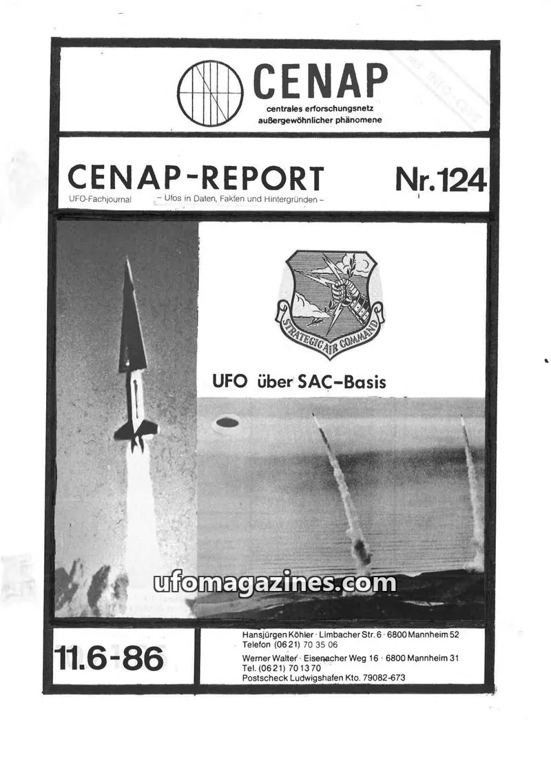 Cover of CENAP issue 124: CENAP-REPORT