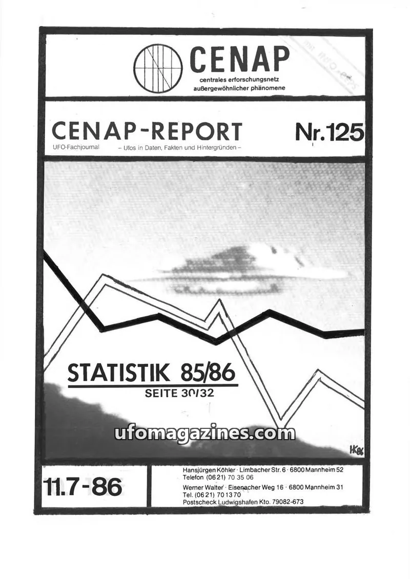 Cover of CENAP issue 125: CENAP-REPORT