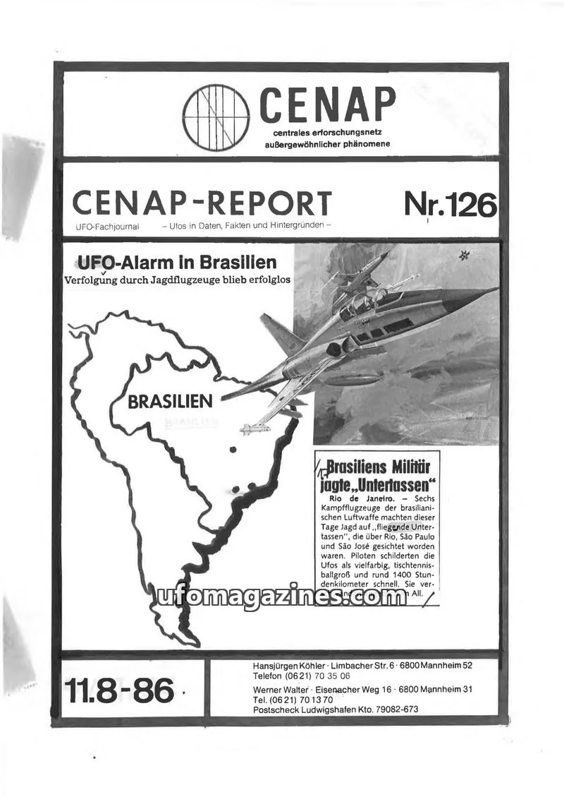 Cover of CENAP issue 126: CENAP-REPORT