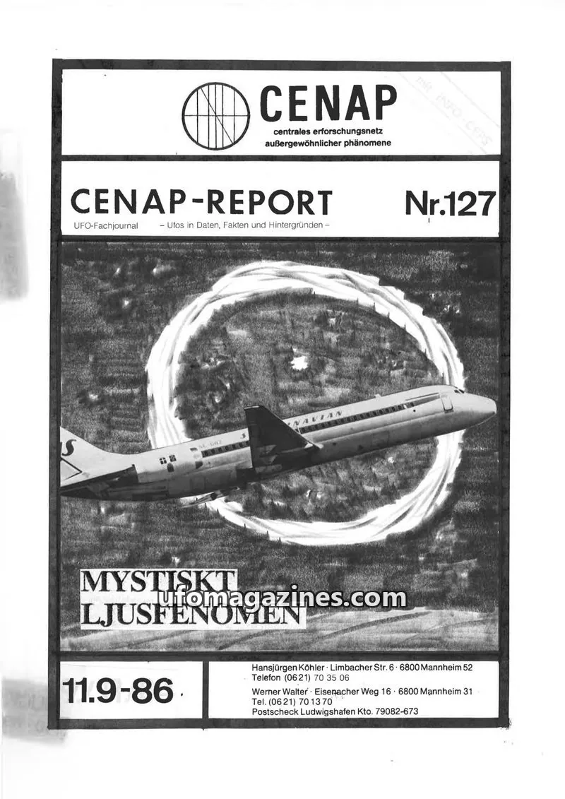 Cover of CENAP issue Nr.127: CENAP-REPORT