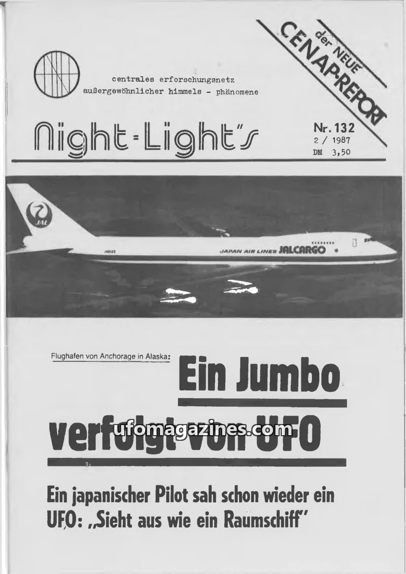 Cover of CENAP Report (CENAP) issue 132: Night-Light's