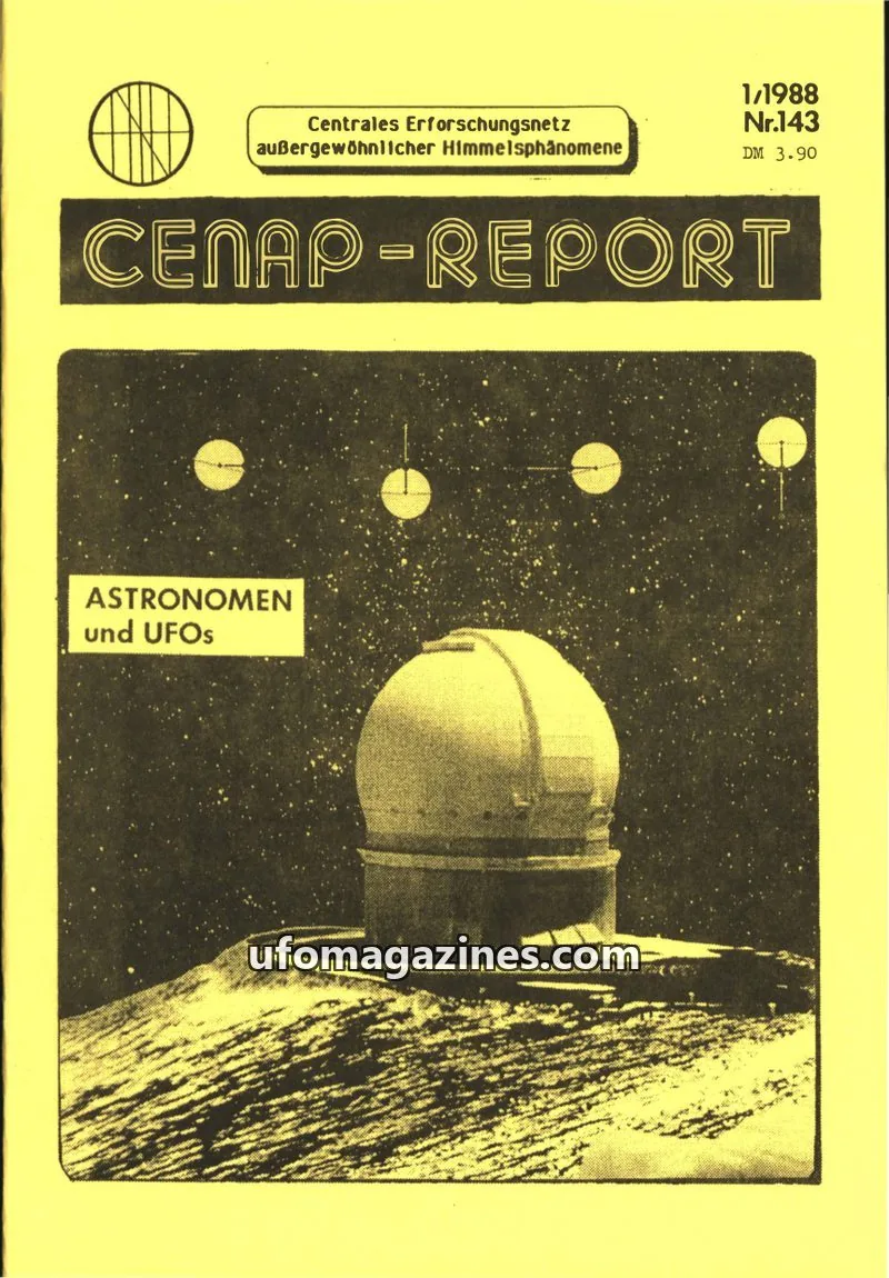 Cover of CENAP issue Nr.143: CENAP-REPORT