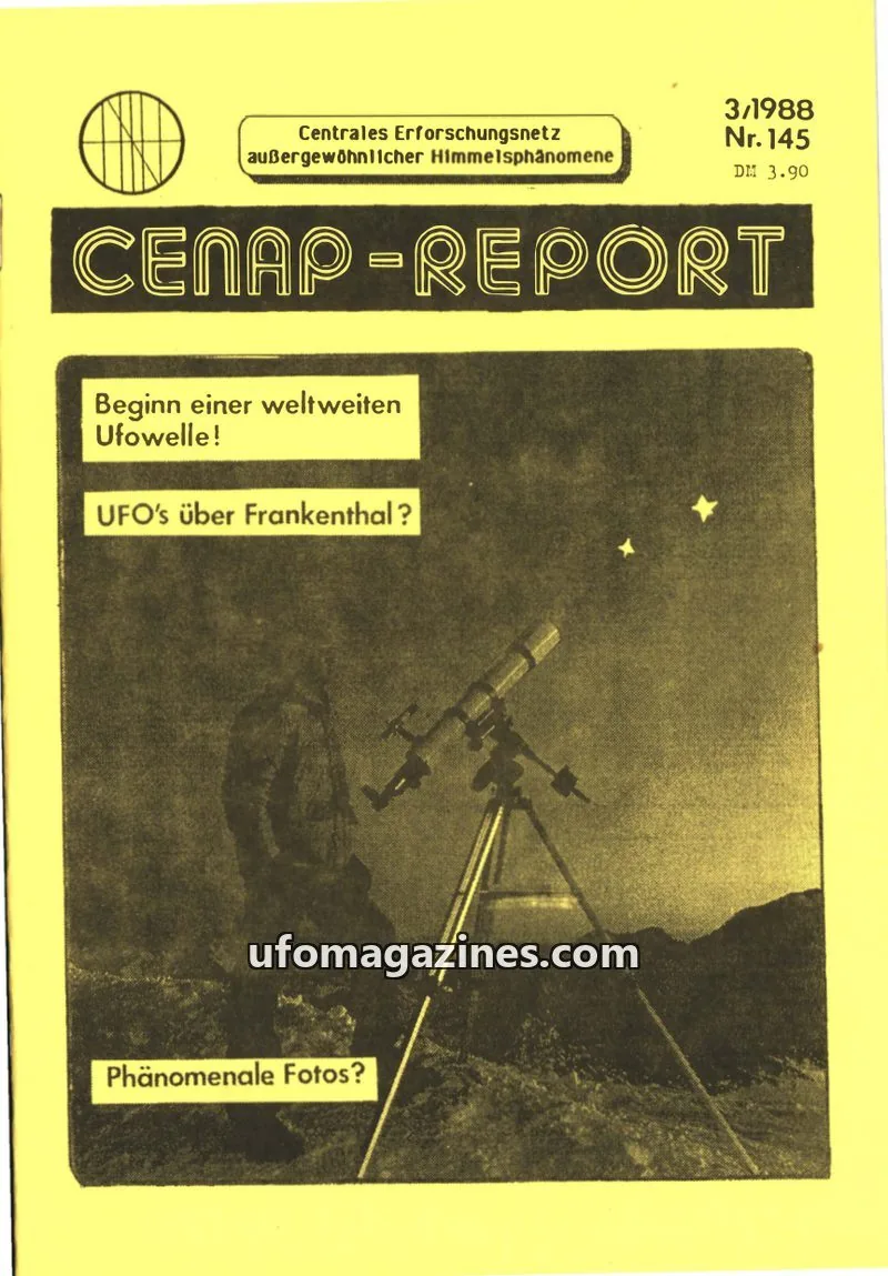 Cover of CENAP Report (CENAP) issue Nr. 145: CENAP-REPORT
