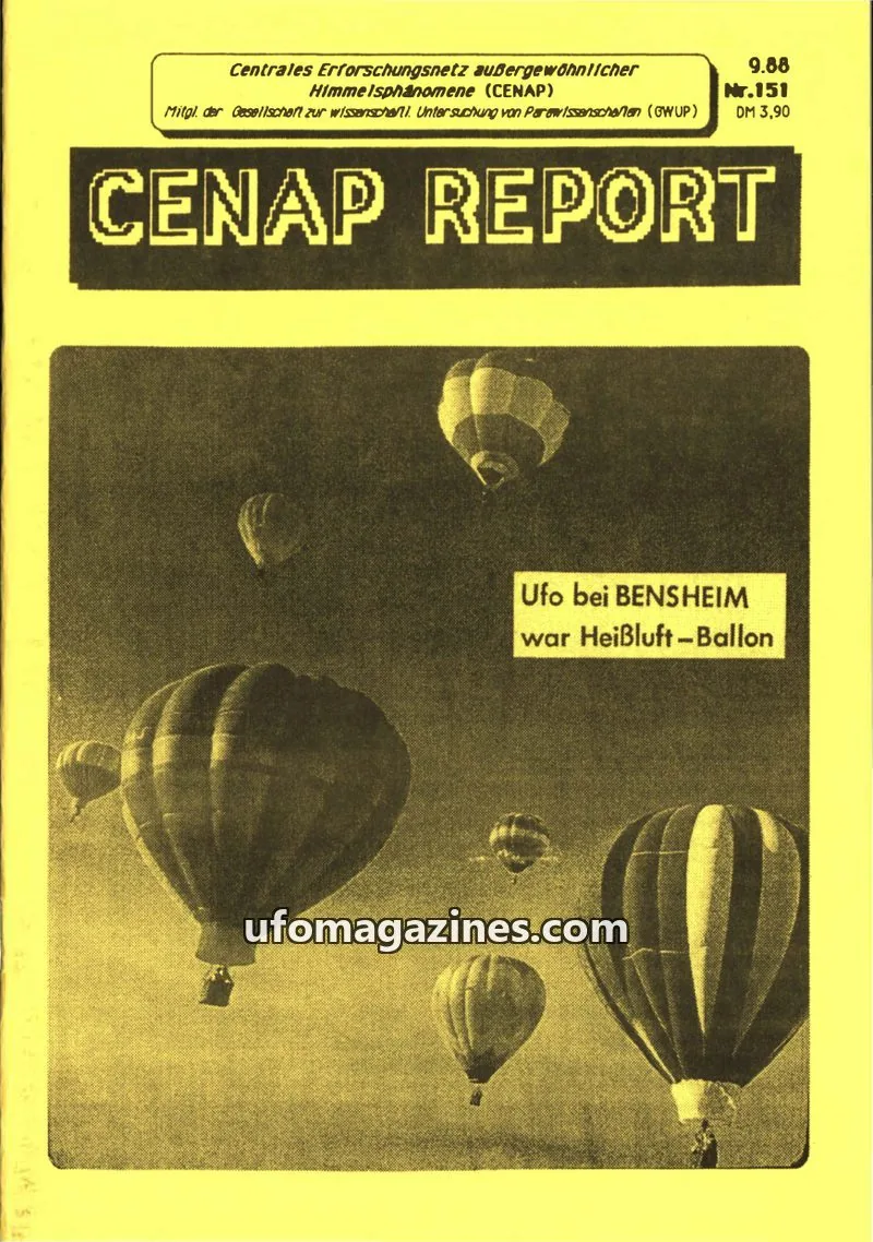 Cover of CENAP Report (CENAP) issue 151: CENAP REPORT