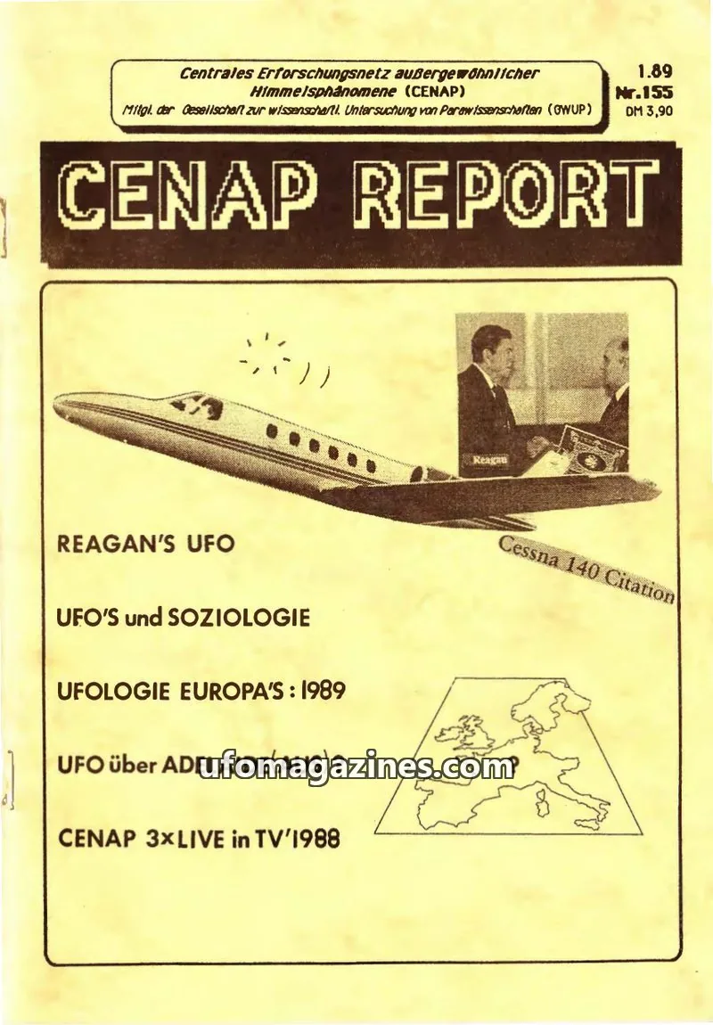 Cover of CENAP issue 155: CENAP REPORT