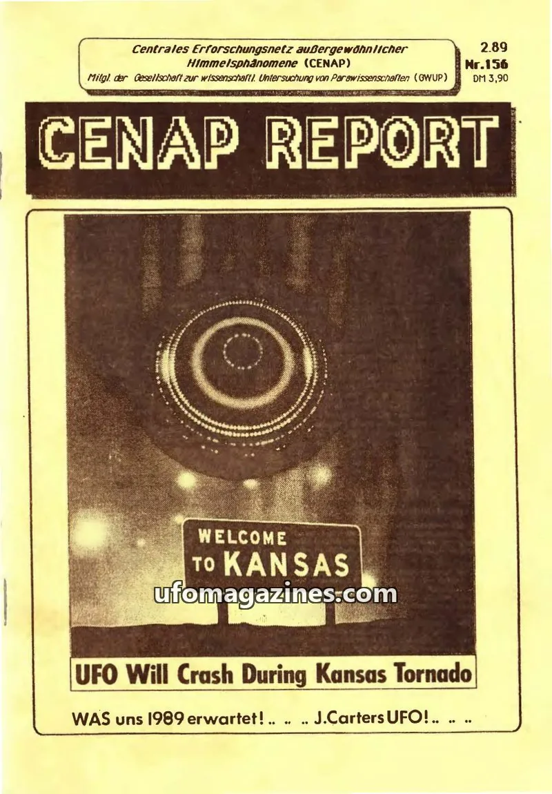 Cover of CENAP Report (CENAP) issue Nr.156: CENAP REPORT