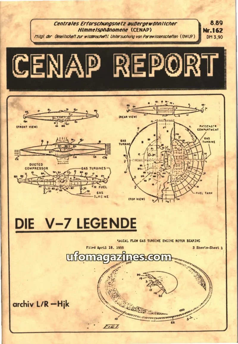 Cover of CENAP issue Nr.162: CENAP REPORT