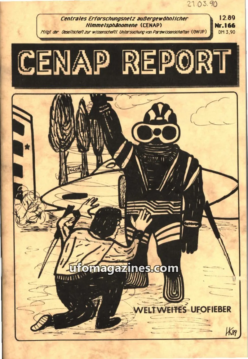 Cover of CENAP Report (CENAP) issue Nr.166: CENAP REPORT