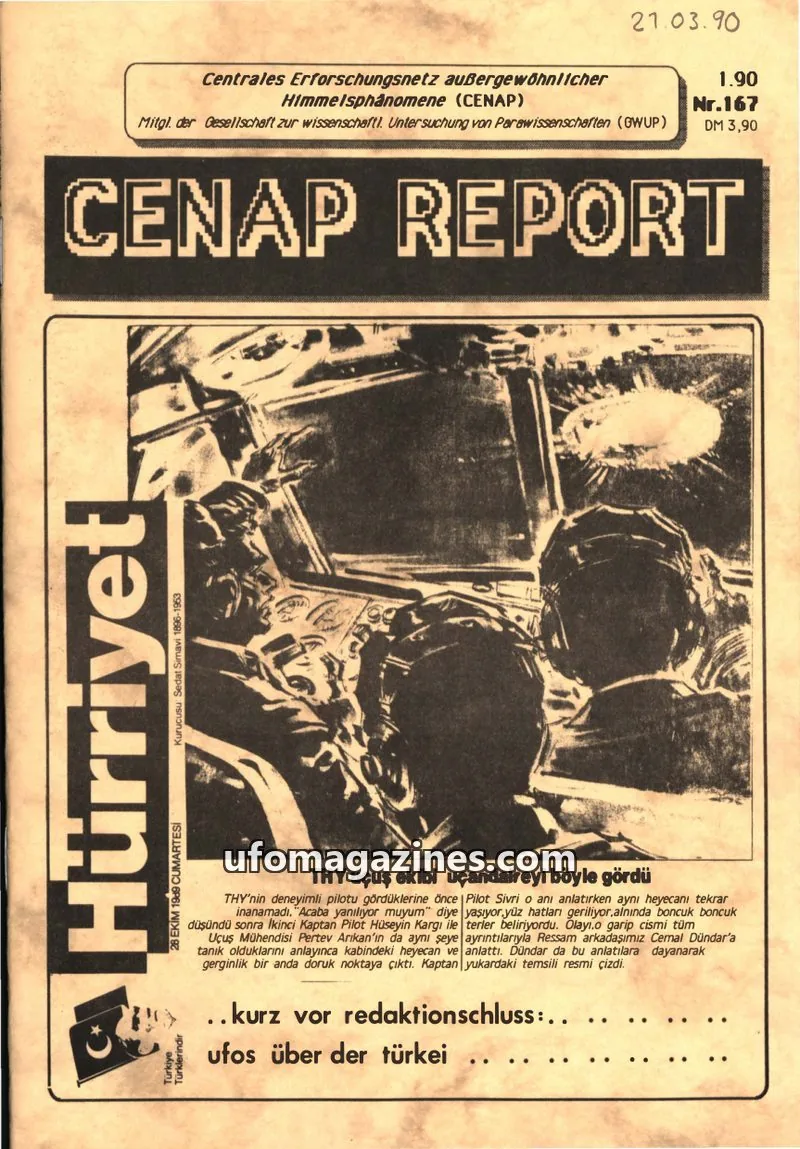 Cover of CENAP Report (CENAP) issue 167: CENAP REPORT
