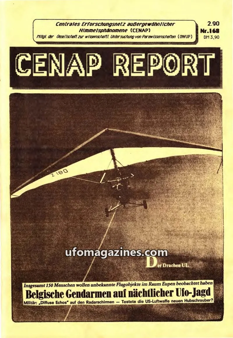 Cover of CENAP Report (CENAP) issue Nr.168: CENAP REPORT
