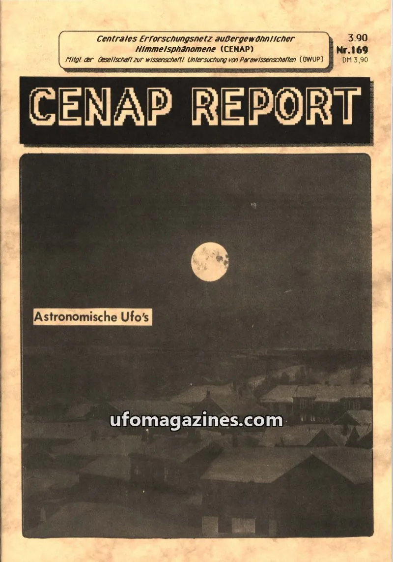 Cover of CENAP Report (CENAP) issue 169: CENAP REPORT