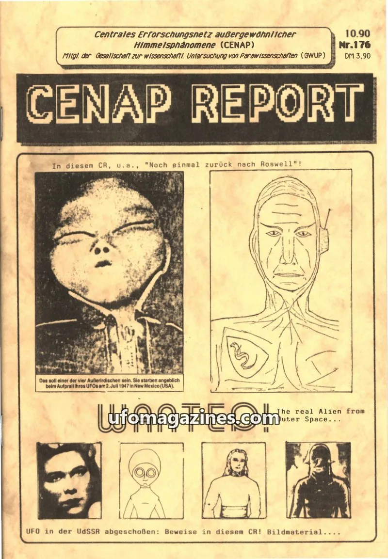 Cover of CENAP issue Nr.176: CENAP REPORT